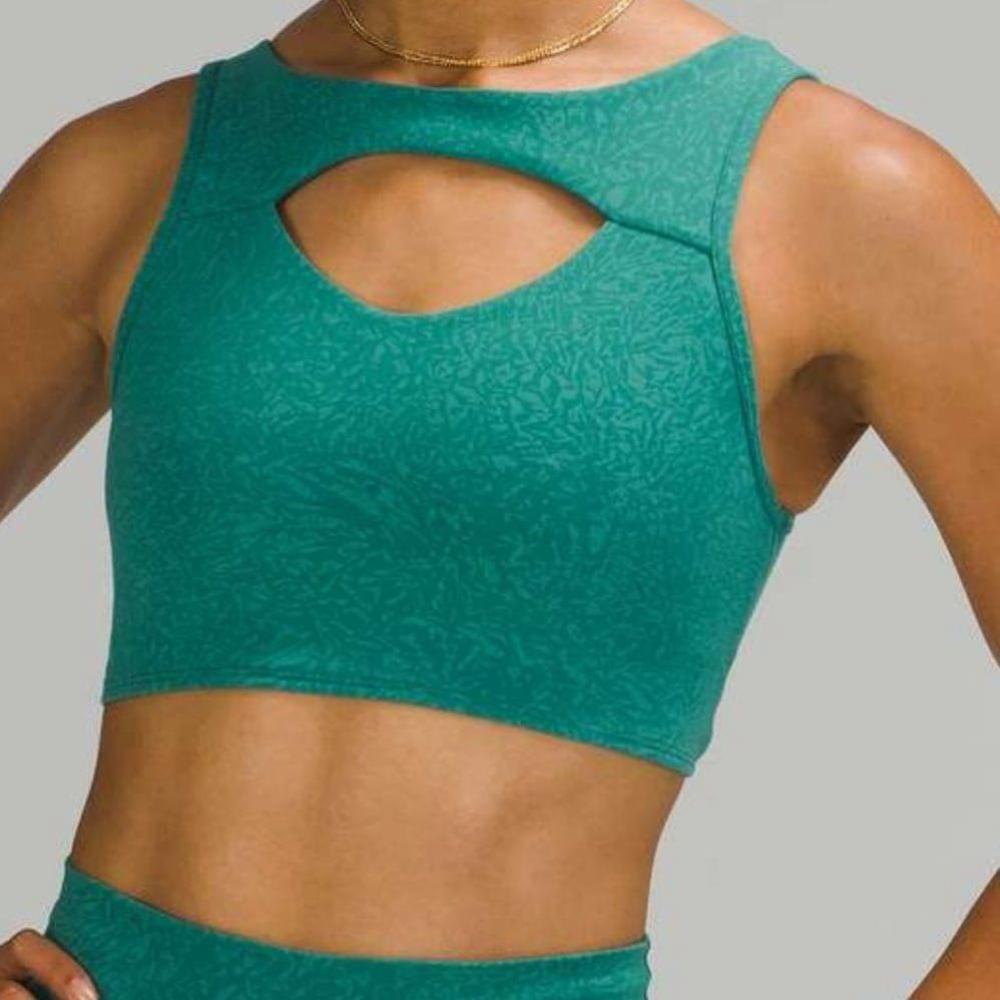 Lululemon 2021 Everlux Cut-Out Train Bra *Medium Support, Size 4